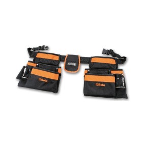 Porte-outils poche double vide en nylon, avec ceinture - Beta 2005PA/D