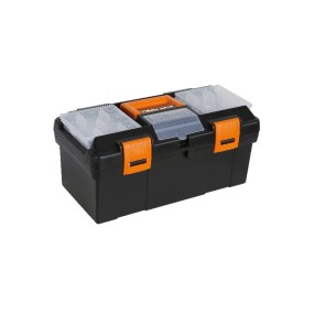 Cestello in materiale plastico con contenitore e vaschette portaminuterie asportabili, vuoto - Beta CP15 - 2115