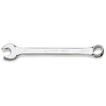 Combination wrenches, open and offset ring ends, bright chrome-plated - Beta 42MP