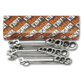 SET OF 15 RATCHETING COMBINATION WRENCHES, BETA TOOLS 142/S15