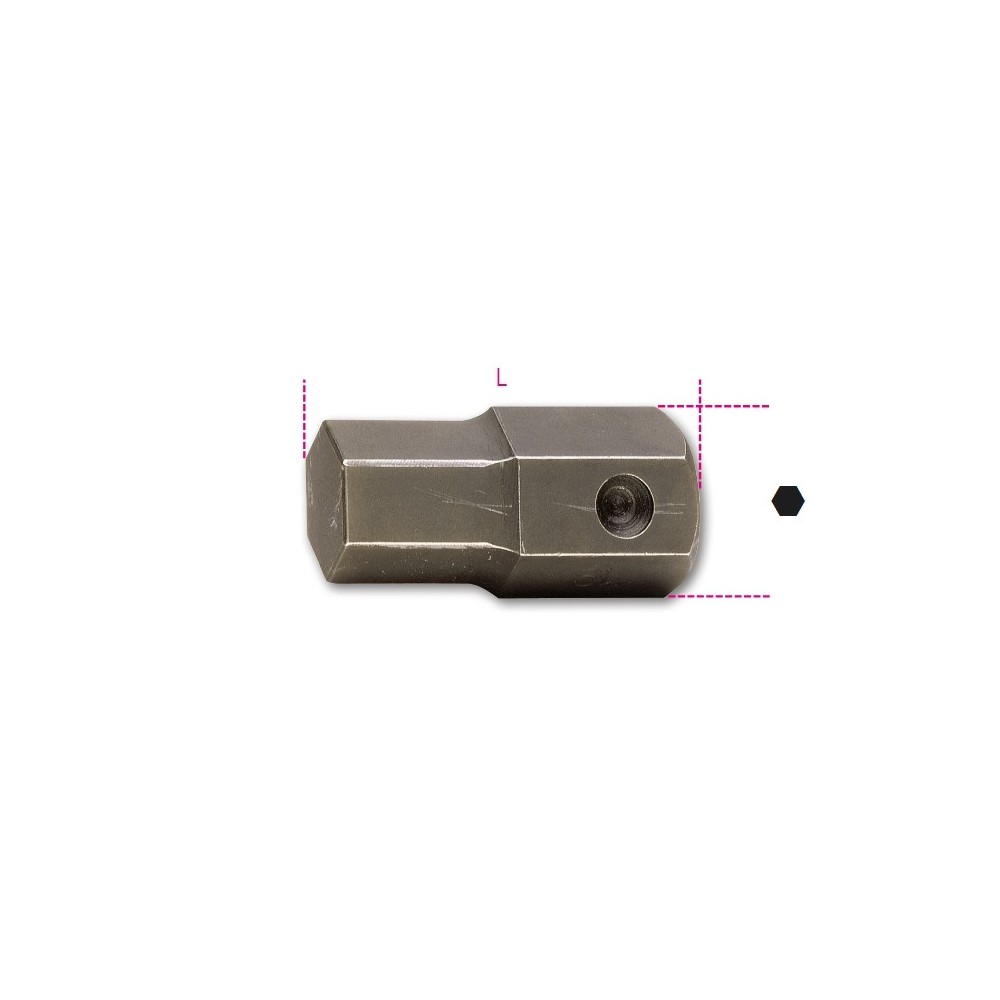 Inserti Macchina maschio esagonale, attacco 32 mm - Beta 727/ES32