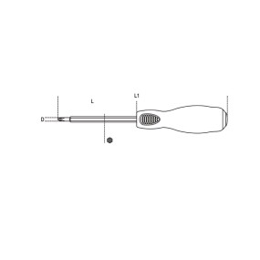 Slagvaste schroevendraaier voor Phillips® kruiskopschroeven - Beta 1242