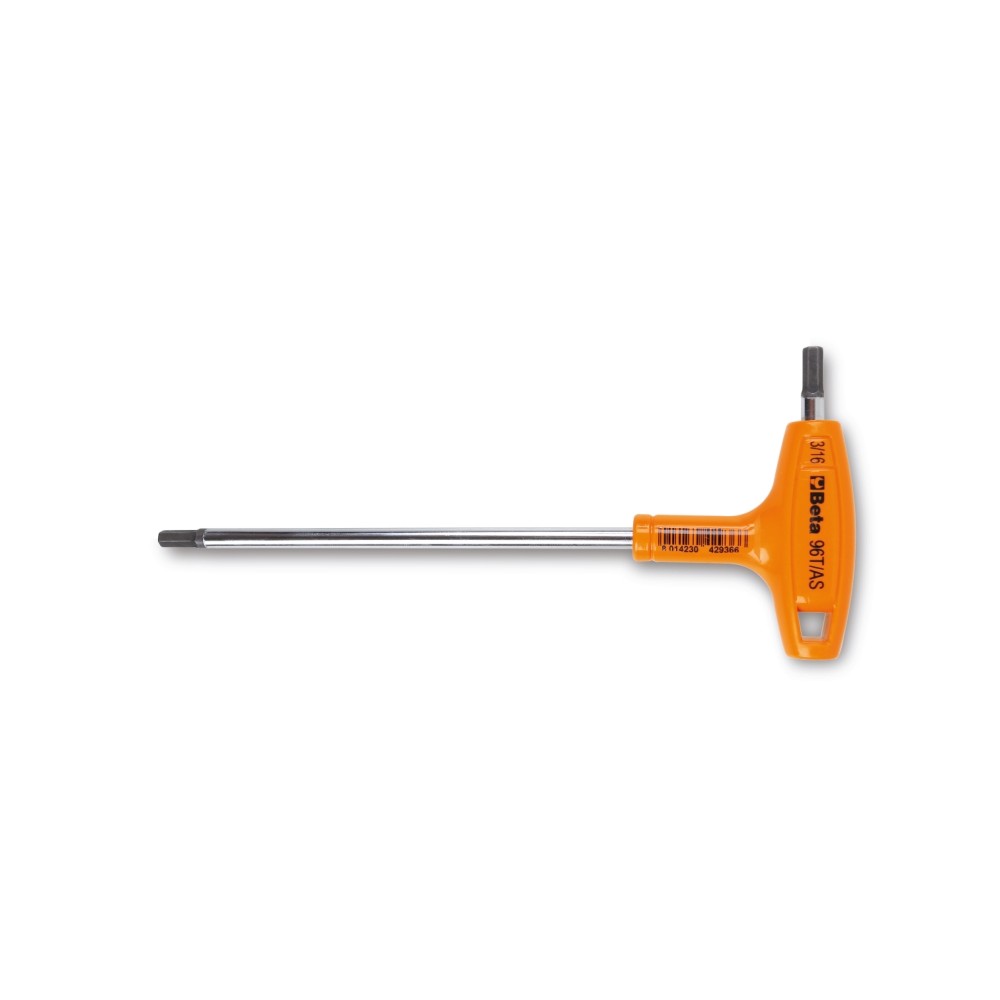 Offset hexagon key wrenches, with high torque handles - Beta 96T