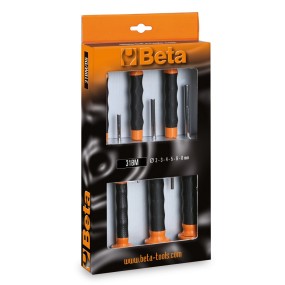 Komplet 6 wybijaków cylindrycznych z rękojeścią - Beta 31BM/D6