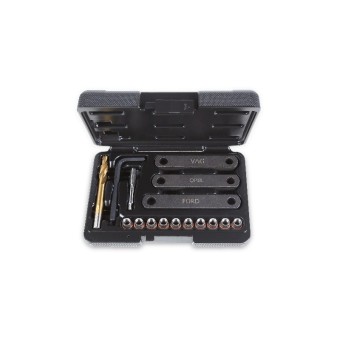 Набор инструментов для ремонта поврежденной резьбы на тормозных суппортах, M9x1.25 - Beta 437K/16