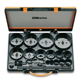 Assortment of holesaws and accessories for industrial use - Beta 450/C21