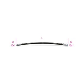 Tubi flessibili di ricambio in Nylon - Beta 1750R/1 - 1750R/2