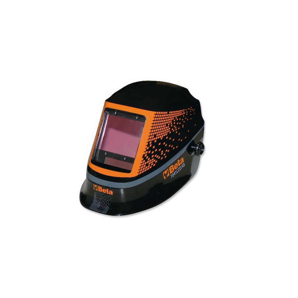Maschera LCD ad oscuramento automatico, per saldatura ad elettrodo MIG/MAG TIG e plasma. 4 sensori con filtro TRUE COLOR