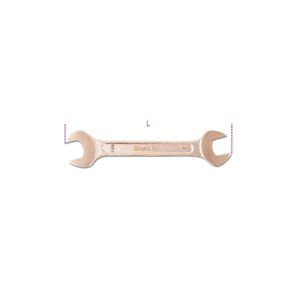 Sparkproof double open end wrenches - Beta 55BA-AS