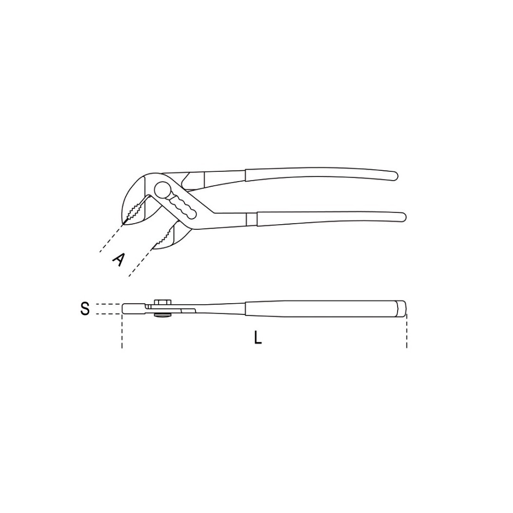 Sparkproof slip joint pliers - Beta 1046BA