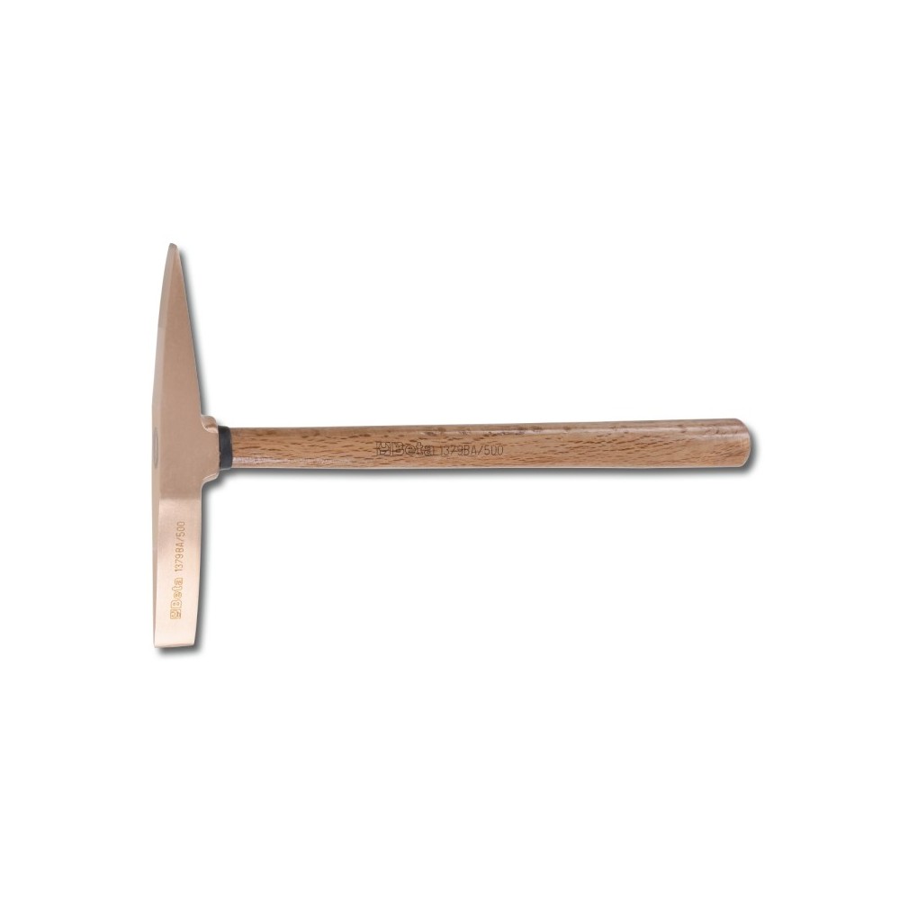 Sparkproof scraping hammer,  wooden shaft - Beta 1379BA