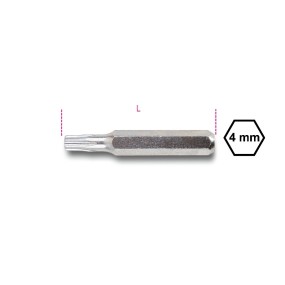 4-mm bits voor schroeven met Tamper Resistant Torx® profiel - Beta 1256RTX