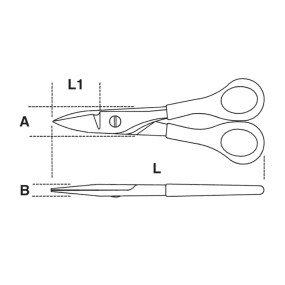 Scissors for telephonists Beta tools 1127