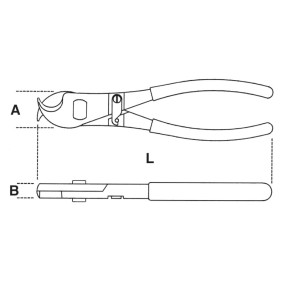Insulated cable cutters Beta Tools 1132MQ