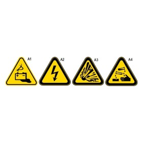 Znaki ostrzegawcze z aluminium - Beta 7109A