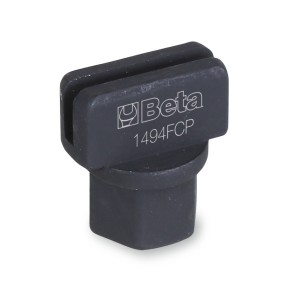 Special socket for plastic oil drain plugs, for Ford, Peugeot and Citroën engines - Beta 1494FPC