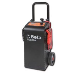 Carregador de baterias / arrancador multiusos, 12-24V com rodas - Beta 1498/40A