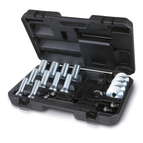 Assortment of tools for removing and installing silent blocks, oil seals and wheel bearings - Beta 1569/B