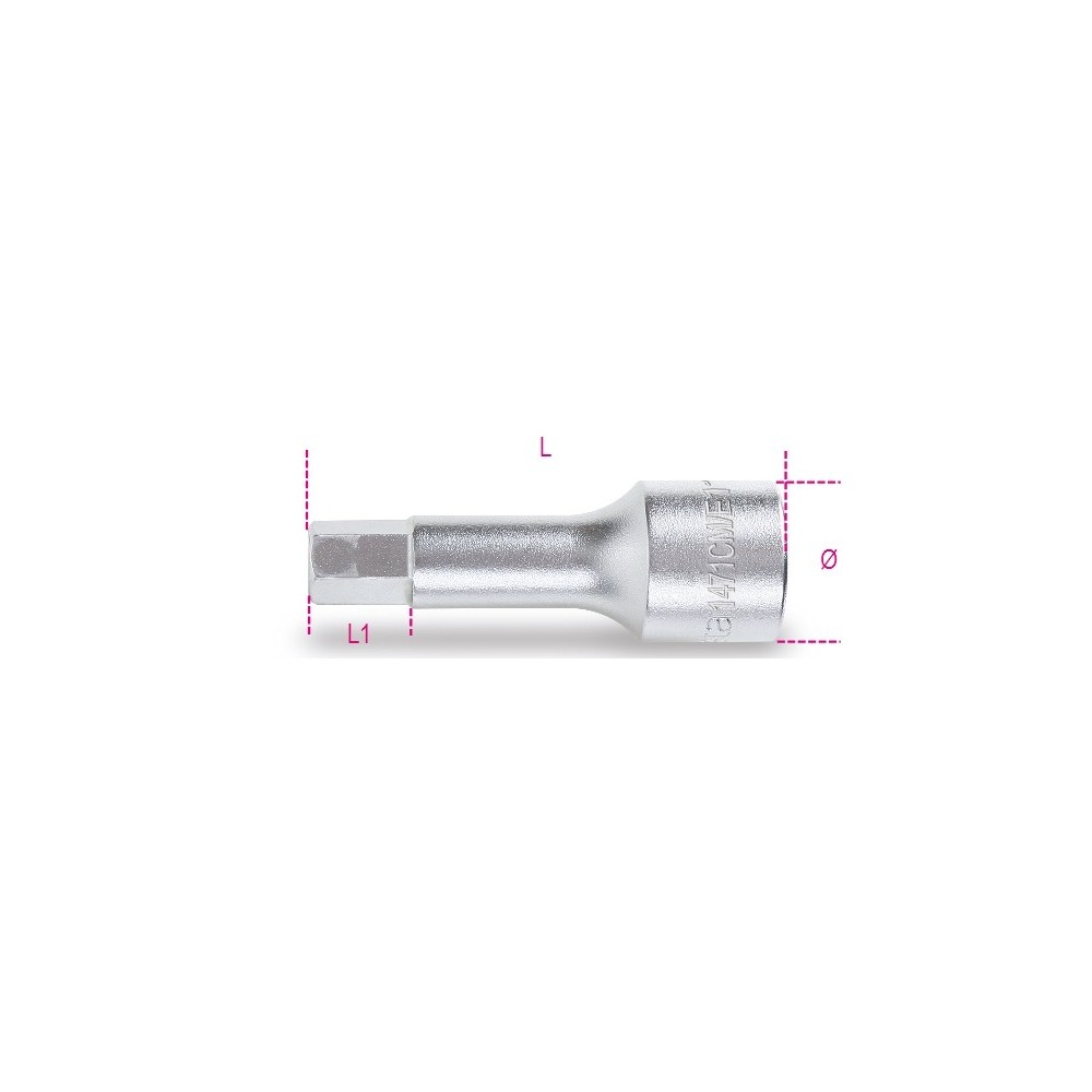 Nasadka z końcówką trzpieniową sześciokątną, 11 mm, do zacisków hamulcowych Mercedes ML (seria 166) - Beta 1471CM/E11