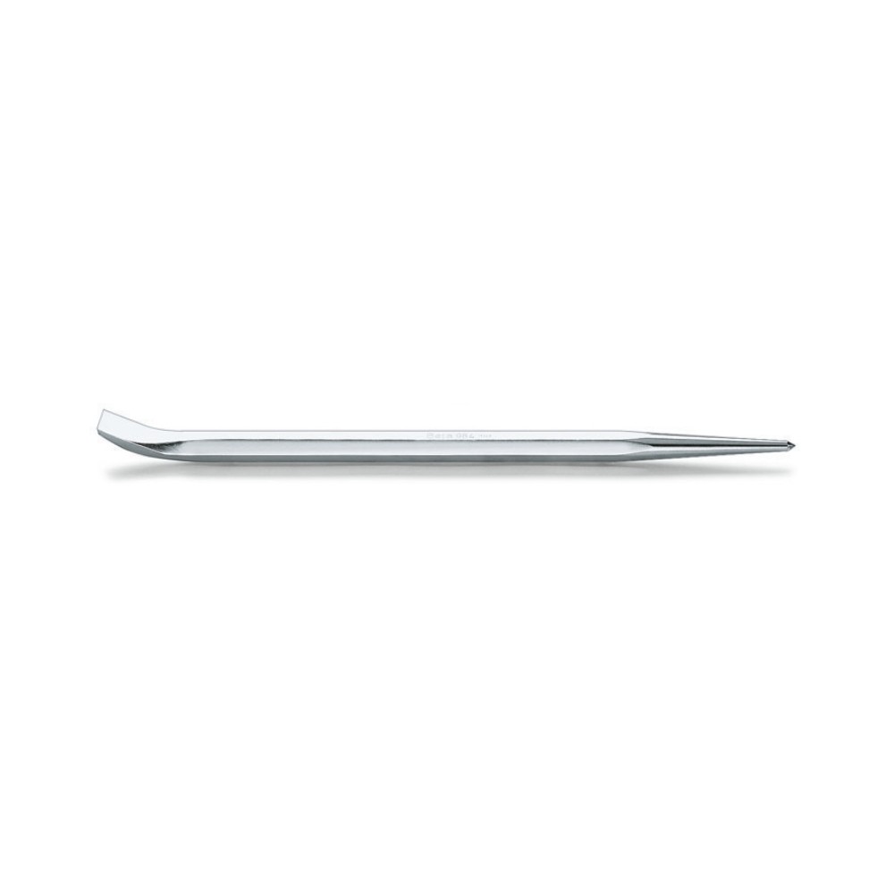 Beta Tools 965-Pry Bars With Flat Curved Ends 450 mm 