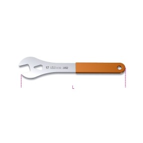 Simple cone wrench, chrome-plated - Beta 3952