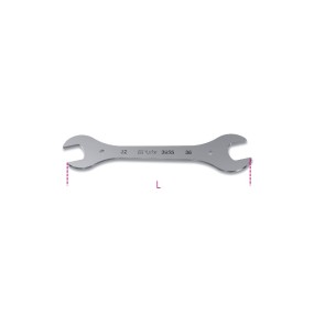 Open end wrenches for universal headsets, chrome-plated - Beta 3955