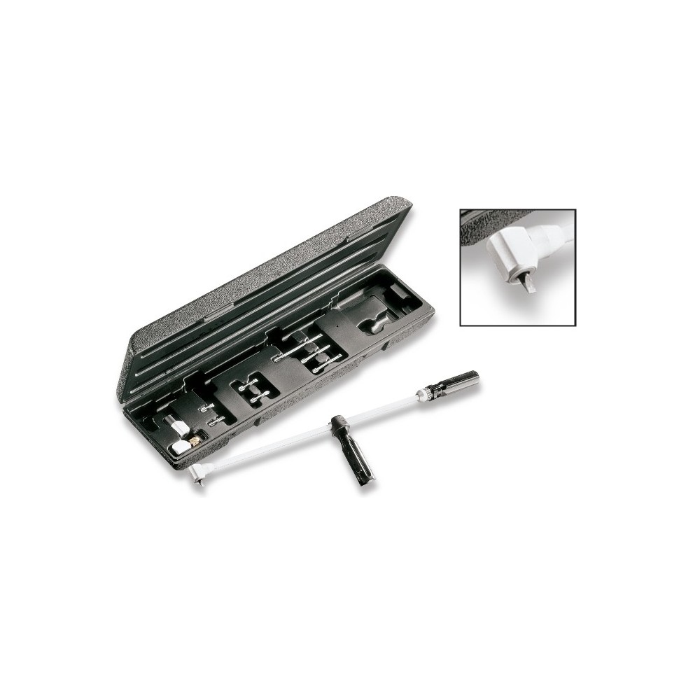Caja destornillador angular 90° tipo largo  con hojas - Beta 1439/K7