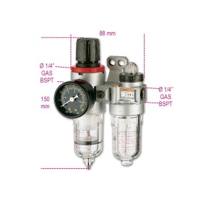 Filtro regulador lubrificador - Beta 1919FE1/4