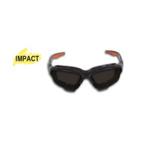 Safety glasses with dark polycarbonate lenses - Beta 7093BD