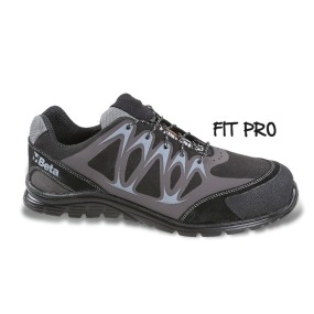 Schuhe aus Mikro-Wildleder, wasserabweisend, mit Hochfrequenz PU-Einsätzen und verstärkter Überkappe aus Spaltwildleder - Beta