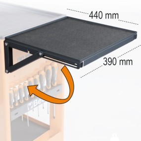 Folding shelf for tool trolley item C50S - Beta 5000MS