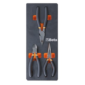 Soft foam tray with pliers and nippers - Beta M133