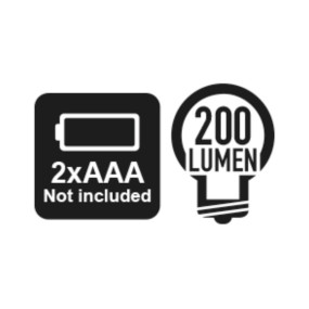 ​LED inspectielamp, vervaardigd uit stevig geanodiseerd aluminium - Beta 1833XS/2