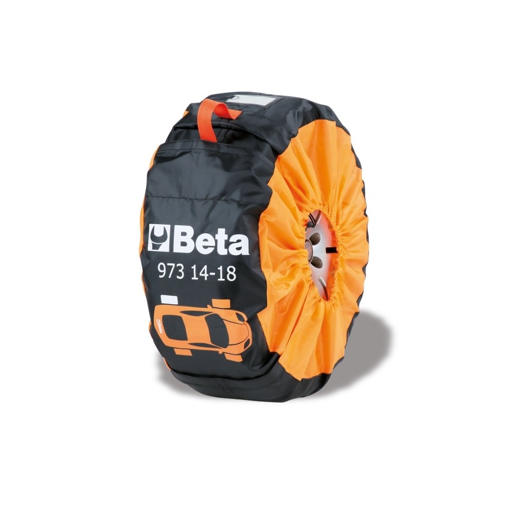 Kit of 4 nylon wheel covers - Beta 973