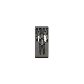 Hard thermoformed tray with pliers and nippers - Beta T138