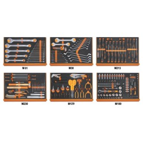 Assortment of 214 tools for...