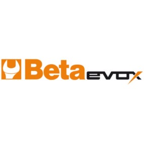 Schraubendreher Evox für Schlitzschrauben, verchromt, schwarze Spitze - Beta 1201E