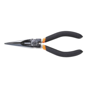 ​Extra-long needle knurled nose pliers, slip-proof double layer PVC coated handles, industrial finish - Beta 1166G