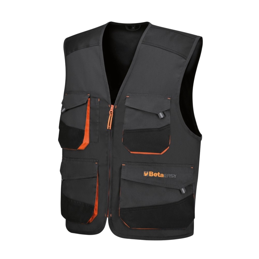 Sleeveless work jacket, lightweight New design - Improved fit - Beta 7867G