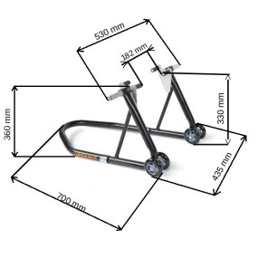 Front motorcycle stand,...