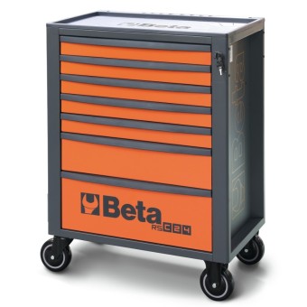 Mobile roller cab with 7 drawers - Beta RSC24/7