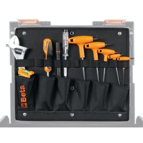 Assortment of 116 tools for tool case COMBO C99V3/2C, in EVA foam tray - Beta