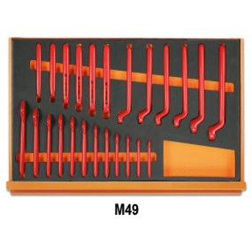 Composition de 66 outils pour la microtechnique en plateaux mousse compacte - Beta 5988 VHB-MQ
