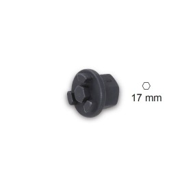 Special socket for plastic oil drain plugs, for DAF and MAN engines - Beta