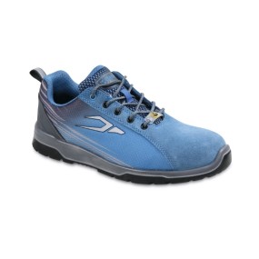 Mesh and suede shoe, highly breathable, with heel stability support - Beta 7316NB