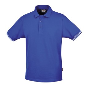 Three-button polo shirt, 100% cotton, 200 g/m2, light blue - Beta 7547AZ