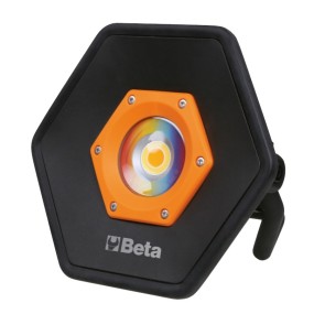 Rechargeable LED COLOUR MATCH spotlight, for visual colour control, high colour