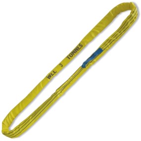 Estropos redondos, amarelo, 3t cinta em poliester de elevada resistência (PES) - Beta 8176