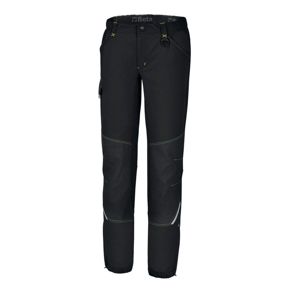 Pantaloni da lavoro neri in tessuto elasticizzato - Beta 7600N