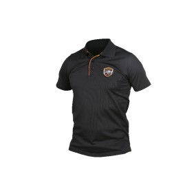 Beta Garage polo shirt, made from breathable polyester, 175 g/m2, black - Beta